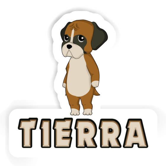 Autocollant Tierra German Boxer Notebook Autocollant Tierra German Boxer Gift package Image