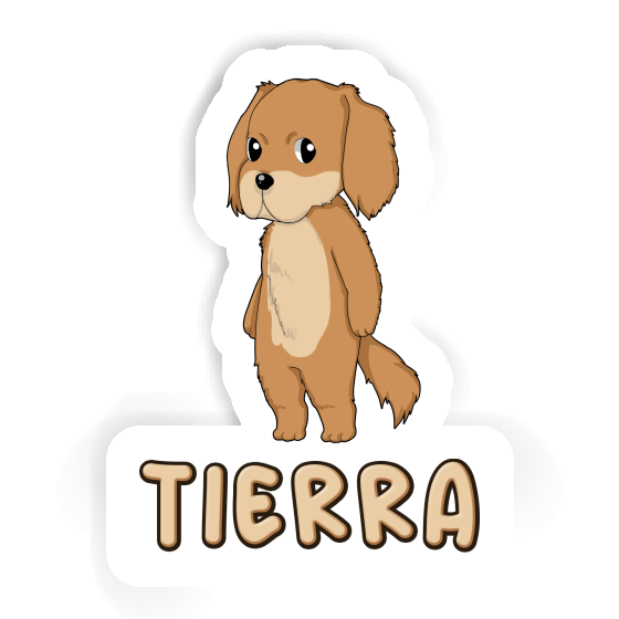 Sticker Hovawart Tierra Notebook Sticker Hovawart Tierra Gift package Image