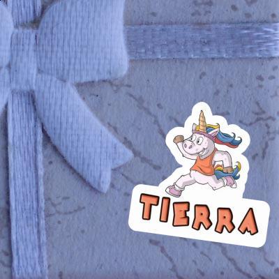 Coureuse Autocollant Tierra Image