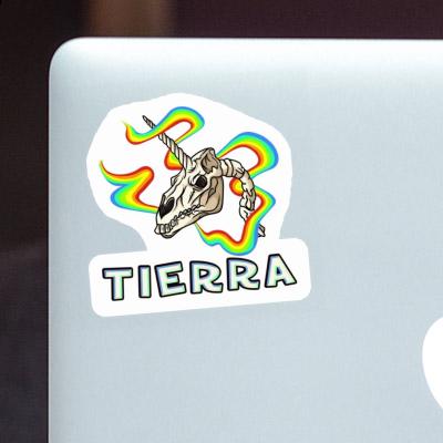 Sticker Tierra Unicorn Skull Sticker Tierra Unicorn Skull Image