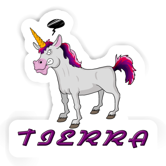Sticker Tierra Angry Unicorn Notebook Sticker Tierra Angry Unicorn Gift package Image