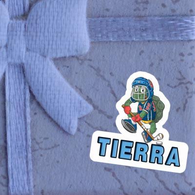 Sticker Tierra Hockeyspieler Laptop Image