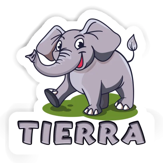 Elephant Sticker Tierra Elephant Sticker Tierra Image