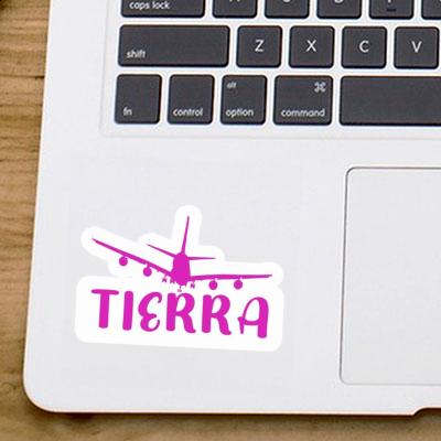 Sticker Airplane Tierra Notebook Sticker Airplane Tierra Gift package Image