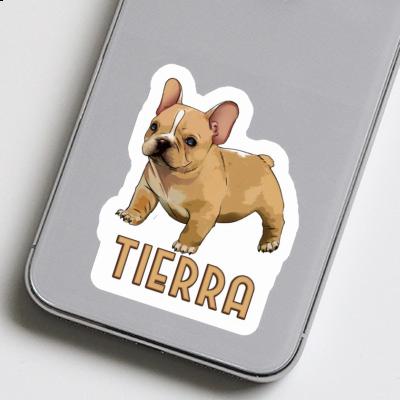 Autocollant Tierra Bulldog français Notebook Image
