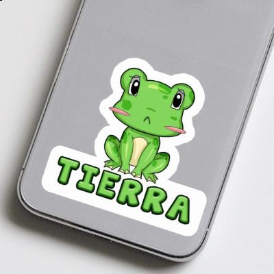 Autocollant Tierra Grenouille Notebook Image