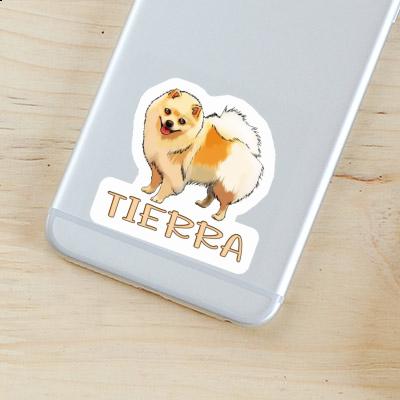Autocollant Spitz allemand Tierra Laptop Image