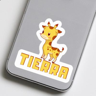 Giraffe Sticker Tierra Laptop Image