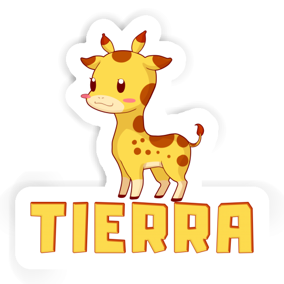 Tierra Sticker Giraffe Laptop Tierra Sticker Giraffe Laptop Image