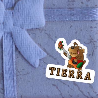 Tierra Aufkleber Gitarrist Image