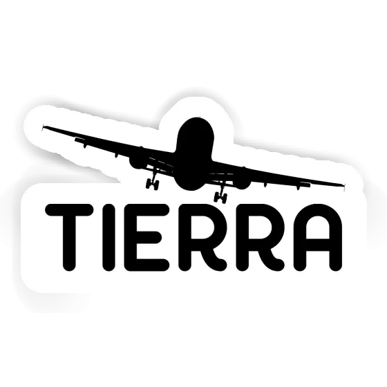 Sticker Airplane Tierra Notebook Sticker Airplane Tierra Gift package Image