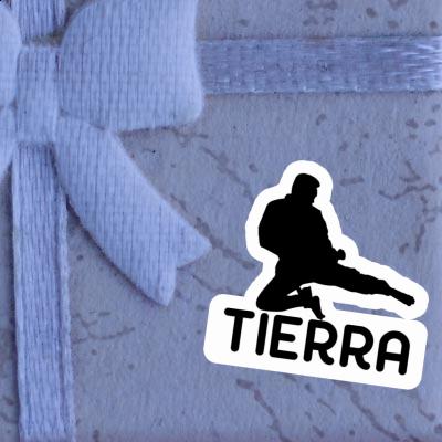 Sticker Tierra Karateka Laptop Image