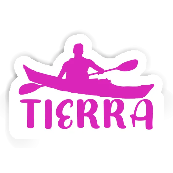 Autocollant Tierra Kayakiste Autocollant Tierra Kayakiste Image