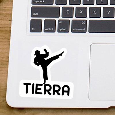 Karatéka Autocollant Tierra Laptop Image
