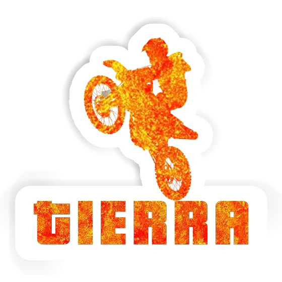 Aufkleber Motocross-Fahrer Tierra Notebook Aufkleber Motocross-Fahrer Tierra Notebook Image