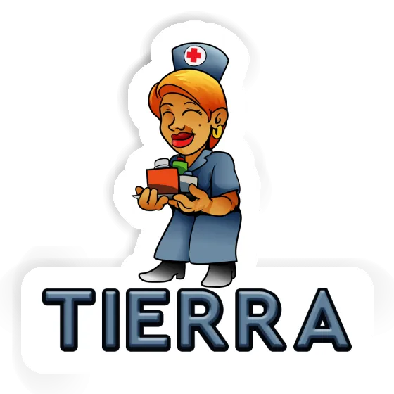 Autocollant Infirmière Tierra Notebook Autocollant Infirmière Tierra Notebook Image