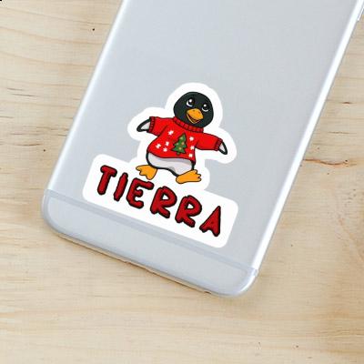 Pingouin de Noël Autocollant Tierra Gift package Image
