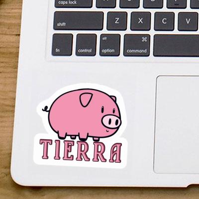 Tierra Sticker Schwein Notebook Tierra Sticker Schwein Gift package Image