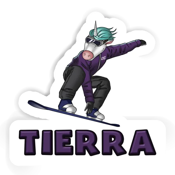 Tierra Sticker Snowboarder Tierra Sticker Snowboarder Image
