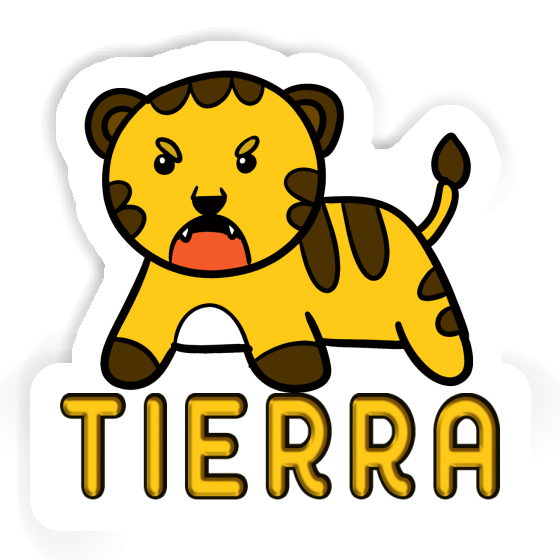 Autocollant Tierra Bébé tigre Notebook Autocollant Tierra Bébé tigre Notebook Image