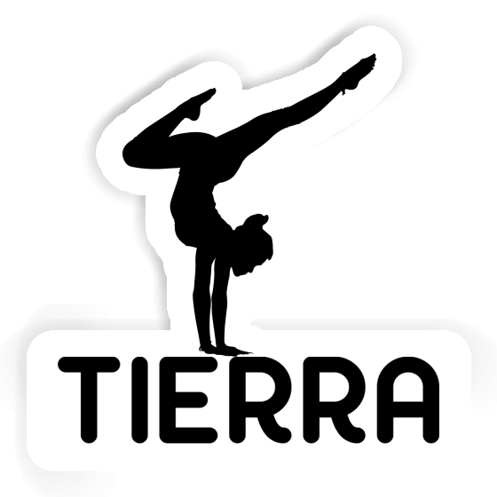 Aufkleber Yoga-Frau Tierra Aufkleber Yoga-Frau Tierra Image