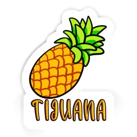 Sticker Tijuana Pineapple Image