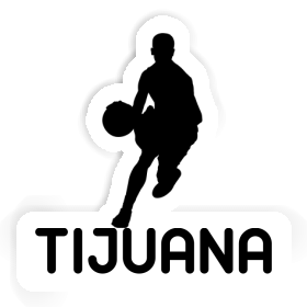 Sticker Tijuana Basketball Player Image