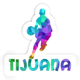 Sticker Tijuana Basketball Player Image