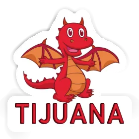 Sticker Baby Dragon Tijuana Image