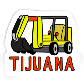 Mini-Excavator Sticker Tijuana Image