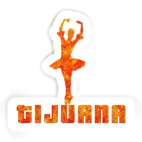 Ballerina Sticker Tijuana Image