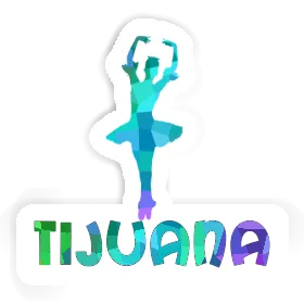 Ballerina Sticker Tijuana Image