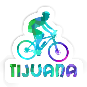 Tijuana Sticker Biker Image