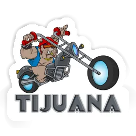 Autocollant Biker Tijuana Image