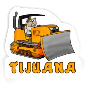 Sticker Bulldozer Tijuana Image