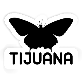 Autocollant Tijuana Papillon Image