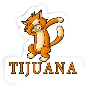 Autocollant Tijuana Chat Image