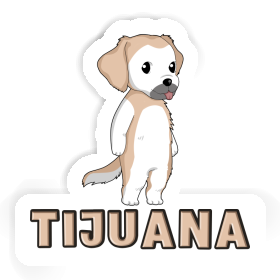 Tijuana Aufkleber Golden Retriever Image