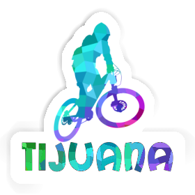 Tijuana Sticker Downhiller Image