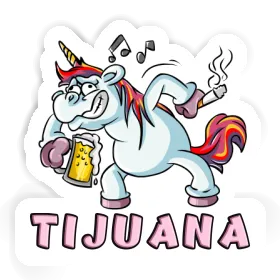 Sticker Tijuana Unicorn Image