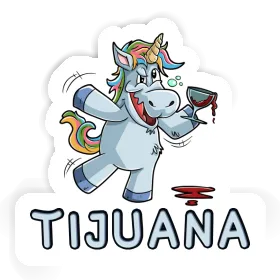 Unicorn Sticker Tijuana Image