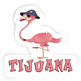 Tijuana Sticker Flamingo Image