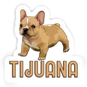 Tijuana Autocollant Bulldog français Image