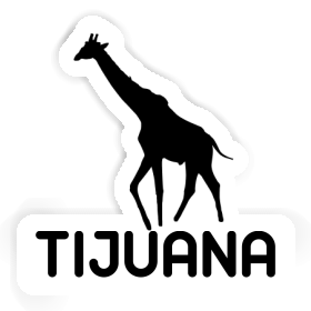 Sticker Tijuana Giraffe Image