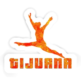 Sticker Tijuana Gymnast Image