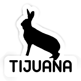 Sticker Rabbit Tijuana Image