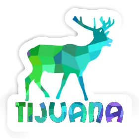 Sticker Tijuana Deer Image