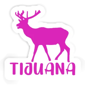 Sticker Tijuana Deer Image