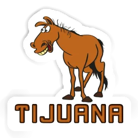 Sticker Horse Tijuana Image