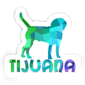 Hound Sticker Tijuana Image